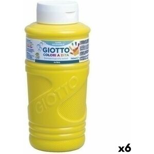 Finger Paint Giotto Yellow 750 ml (6 Units)