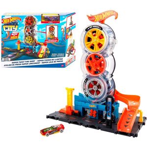 Hot Wheels Dæk Telt City Flerfarvet