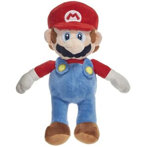 Super Mario Bros Super Mario Plush Stort legetøjsdyr Blødt legetøj 60cm B-Sort krøllet