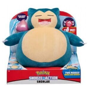 Jazwares Pokémon Snooze Action Snorlax