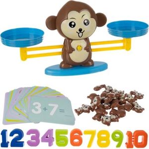 Kruzzel Matematik Apan - Lär dig matte leksak för Barn - Pedagogisk