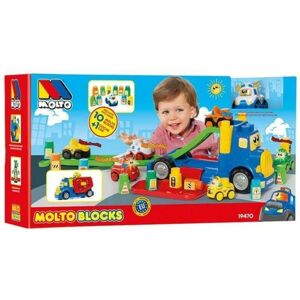 Lastbil med Byggeblokke Moltó (82 cm) (10 pcs)