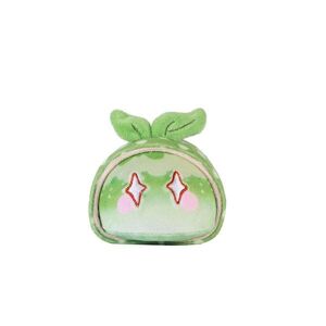 MiHoYo Genshin Impact Slime Sweets Party Series Plush Figure Dendro Slime Matcha Cake Style 7cm