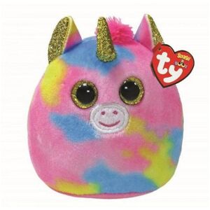 TY Squish A Boo puttepude Unicorn Fantasia 8 cm