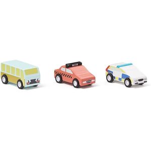 Bil Dra-Och-Släpp 3-pack Aiden Kids Concept