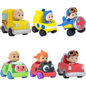 6-Pack CoComelon Little Vehicles Biler