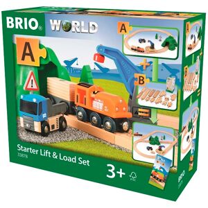 Brio World - 33878 Startset med lyftkran och lastsats