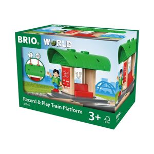 Brio World - 33840 Spela in & spela upp – tågstation
