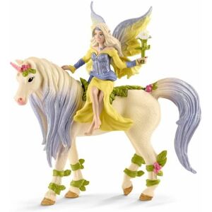 Ripa Actionfigurer Schleich Fairy vil være med Flower Unicorn Modern