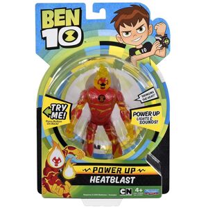 Ben 10 Alien Force Ben 10 Power up Heatblast Deluxe Action Figure