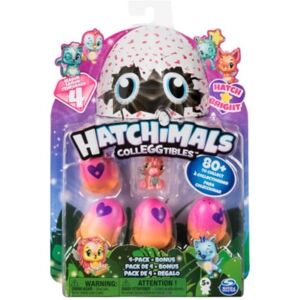 Hatchimals Colleggtibles Hatch Bright 4-Pack + Bonus Säsong 4