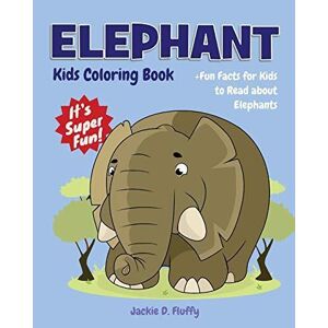 MediaTronixs Elephant Kids Coloring  +Fun Fa…, Fluffy, Jackie