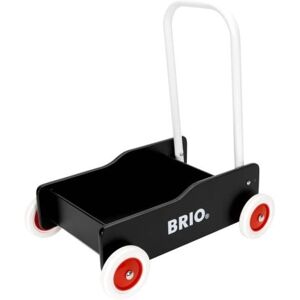 Brio - Lære-gå-vogn sort