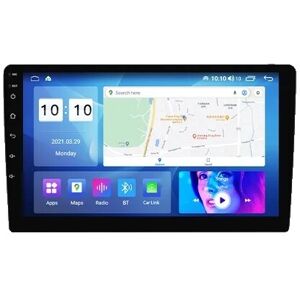 SupplySwap Bilradio Multimedia Afspiller, 2Din Universal, Carplay Android Auto, 9M700S