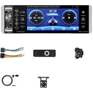 SupplySwap Carplay bilradio modtager, Bluetooth forbindelse, AI stemmestyring, , Radio With 12 LED