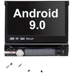 SupplySwap Bilradio Multimedia Afspiller, Android 90, GPS Navigation, 2G 32G 4 kerner