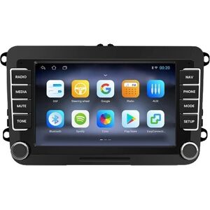 SupplySwap Bilradio Multimedia, CarPlay, 2din Autoradio, WIFI (1GB-16GB) A-2