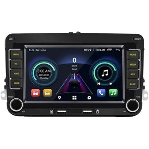 SupplySwap Carplay Android Bilradio, Bil Stereo GPS, Multimedieafspiller, 2-32G DAB 12LED