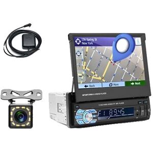 SupplySwap Bilradio, GPS-navigation, Bluetooth-forbindelse, , 9601G With 8 IR Cam