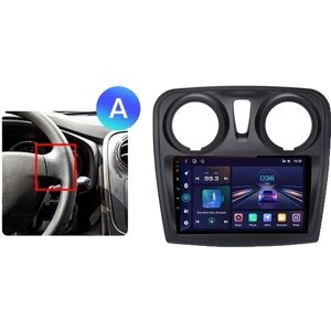 SupplySwap CarPlay Android Auto Radio, Trådløs Forbindelse, AI Stemme Kontrol, V1 Pro (2G 32G) A