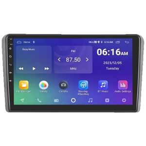 SupplySwap Bilradio Stereo, Carplay Android Auto, GPS Navigation, 9 tommer V2 Cam (2G+32G)