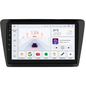 SupplySwap Carplay Android Auto Radio, Trådløs Forbindelse, GPS Navigation, P2CP (Matte Black)