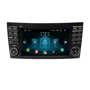 SupplySwap Carplay bilradioafspiller, trådløs forbindelse, Android 12, 8Core 4GB 64GB