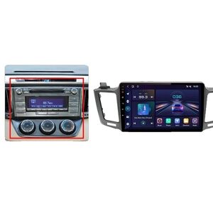 SupplySwap CarPlay Android Auto Radio, Trådløs Forbindelse, AI Stemme Kontrol, V1 Pro C (2G 64G)A