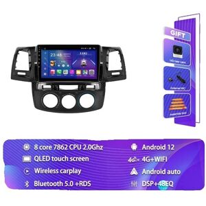 SupplySwap Bilradio Multimedia Afspiller, Android 130, GPS Navigation, TS10 4G64G