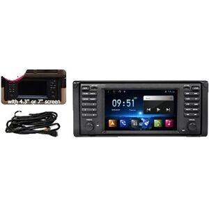 SupplySwap CarPlay Android Stereo, 8GB RAM, GPS Multimedieafspiller, CBL-4G64G-CP-A