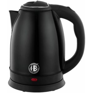 Herzberg Cooking Herzberg HG-5011BLK: 1,8L 1500W elkedel i rustfrit stål - sort