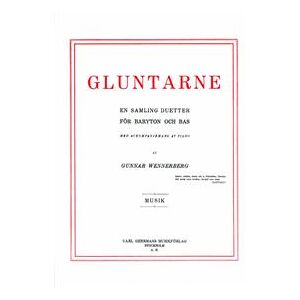 Gluntarne, sång och piano