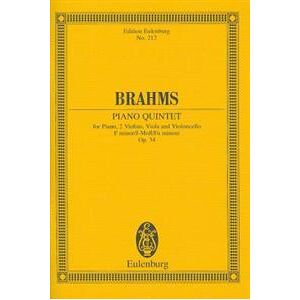 Johannes Brahms: Piano Quintet, Opus 34 F Minor