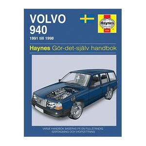 Volvo 940 (1991 - 1998) Haynes Repair Manual (svenske utgava)