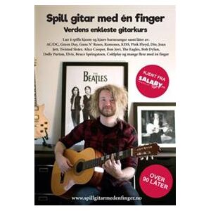 Spill gitar med én finger