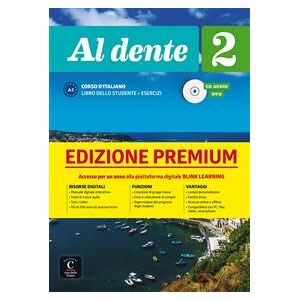 Al dente 2 (A2). Libro dello studente+ esercizi + CD + DVD + Premium