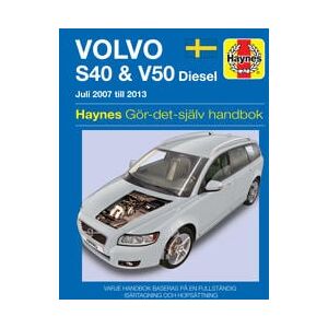 Volvo S40 and V50 (2007 - 2013) Haynes Repair Manual (svenske utgava)