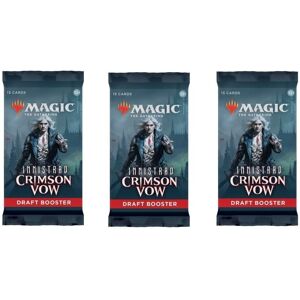 Magic The Gathering Innistrad Crimson VoW DRAFT Booster 3-Pack