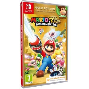 Ubisoft Switch Mario + Rabbids Kingdom Battle Gold Edition Cib Transparent PAL