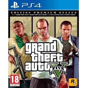 Take 2 GTA V: PREMIUM EDITION PS4 Game