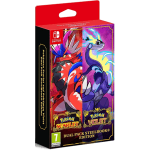 Pok?mon Scarlet and Pok?mon Violet - Dual Pack Steelbook Edition - Nintendo Switch