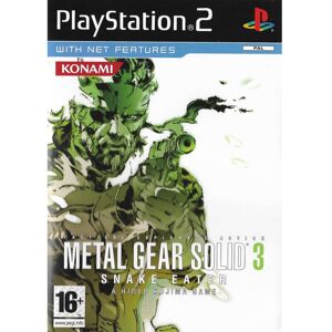 Sony Metal Gear Solid 3 Snake Eater Playstation 2 PS2 Nordic (Brugt)