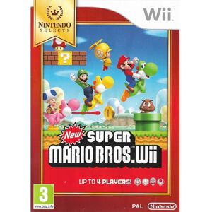 New Super Mario Bros Wii Nintendo Wii Nintendo Selects (Brugt)