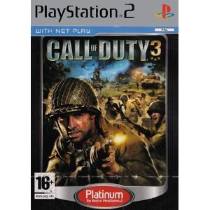 MediaTronixs Call of Duty 3 (PS2 - Platinum) - Game E2VG Pre-Owned