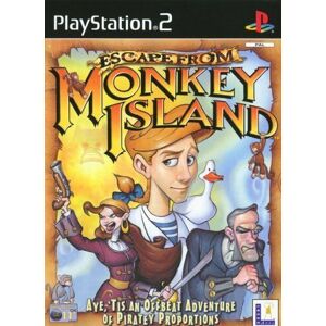 MediaTronixs Escape From Monkey Island (Playstation 2 PS2) - Game EVVG Pre-Owned