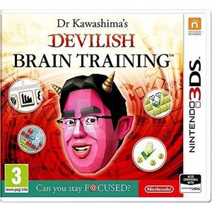 MediaTronixs Dr Kawashima’s Devilish Brain Training: Can you stay focused? (N… - Game QLVG Pre-Owned