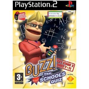 MediaTronixs Buzz! The Schools Quiz - Solus (Playstation 2 PS2) - Game YQVG Pre-Owned