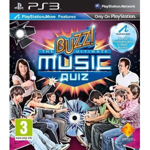 MediaTronixs Buzz! The Ultimate Music Quiz (Playstation 3 PS3) - Game AUVG Pre-Owned