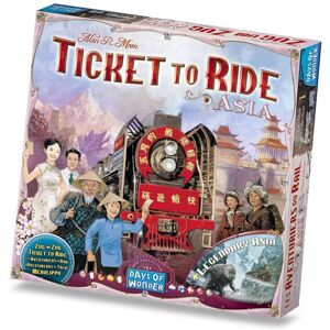 Days of Wonder Ticket To Ride: Asia (Expansion) (SE/FI/NO/DK/EN)