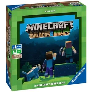 Ravensburger Minecraft: Builders & Biomes Brætspil Flisebaseret